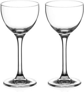 Crystal Small Cocktail Coupes set of 2