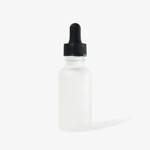 1 oz. Glass Dropper Bottle (Frosted)