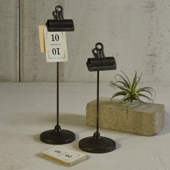 Bookkeepers Clip on Stand - Short