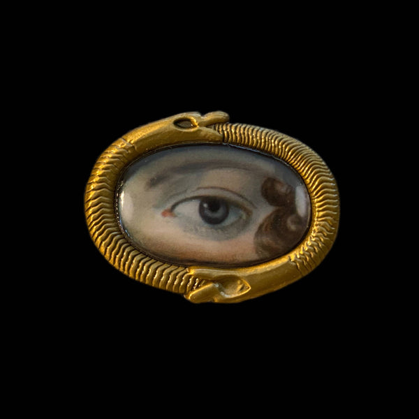 Lovers Eye with Snakes Pin
