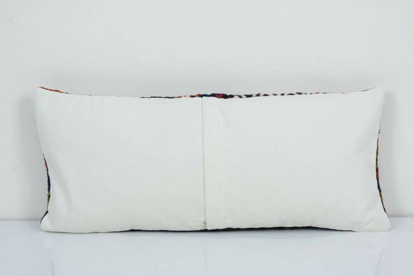 Vintage Kilim Lumbar Pillow 12x24