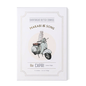Lemon Poppy Shortbread Cookies - Capri