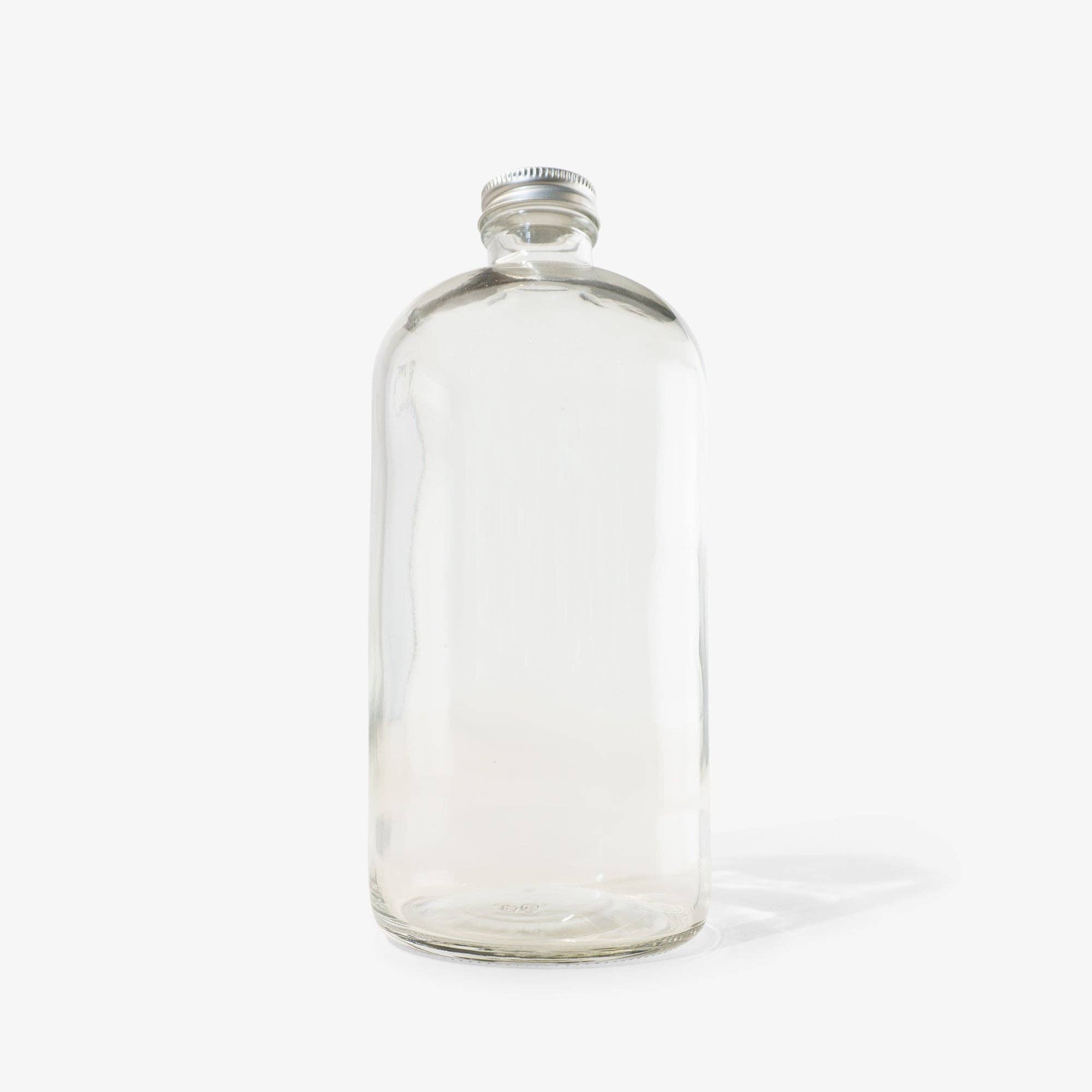 32 oz. Glass Bottle with Aluminum Lid