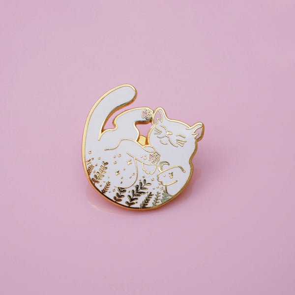 Fairy Cat Enamel Pin