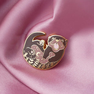 Mystic Otter Enamel Pin