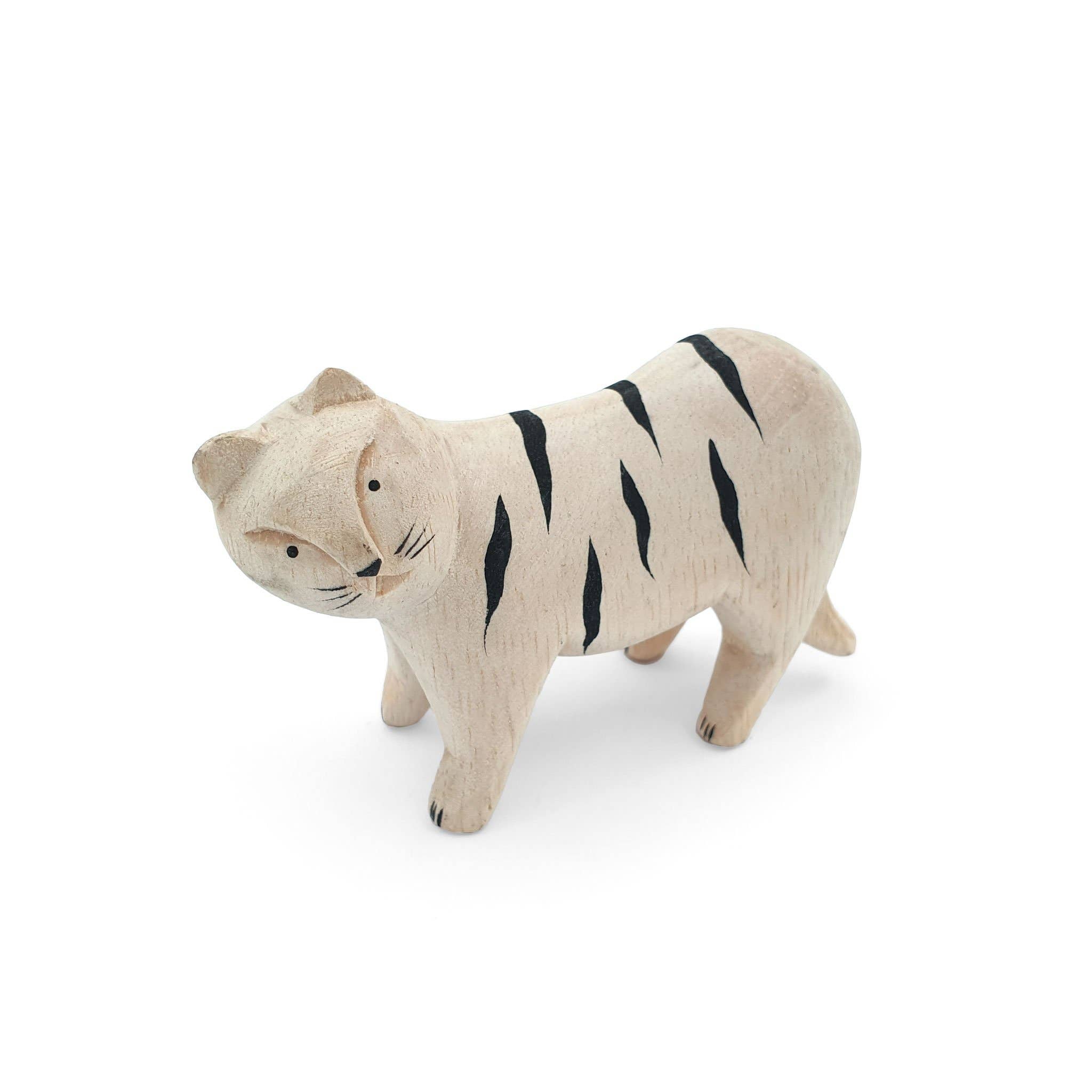 Decorative Wooden Animal Tiger