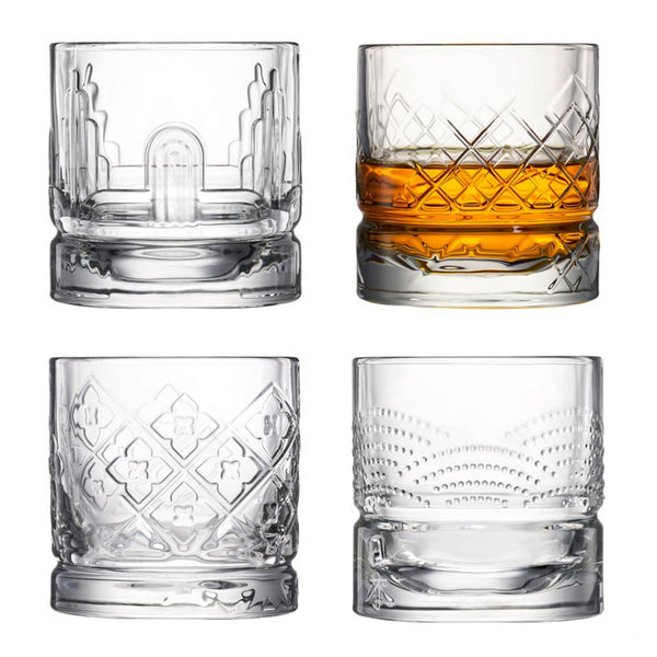 Set of 4 Dandy Whiskey Glass