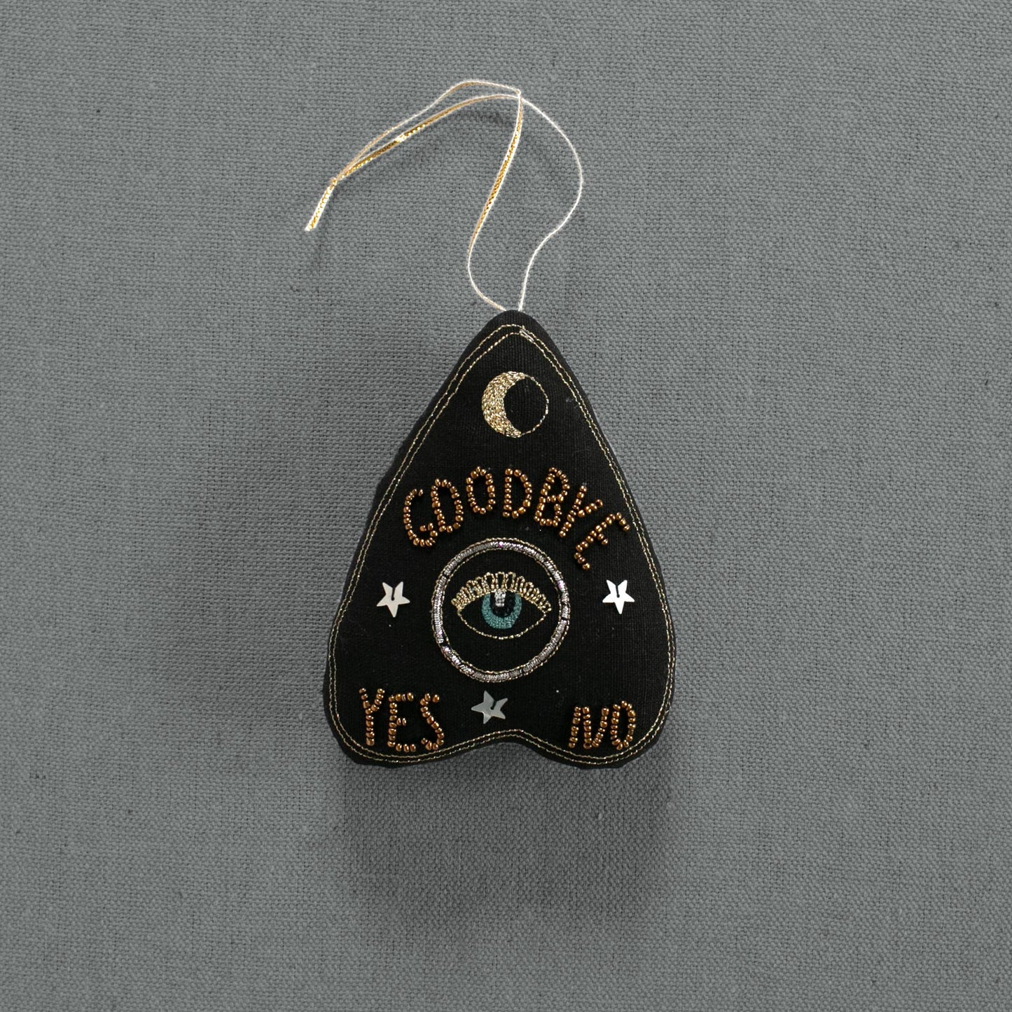 Ouija Board Planchette - Lavender & Cotton Ornament - Skippy Cotton