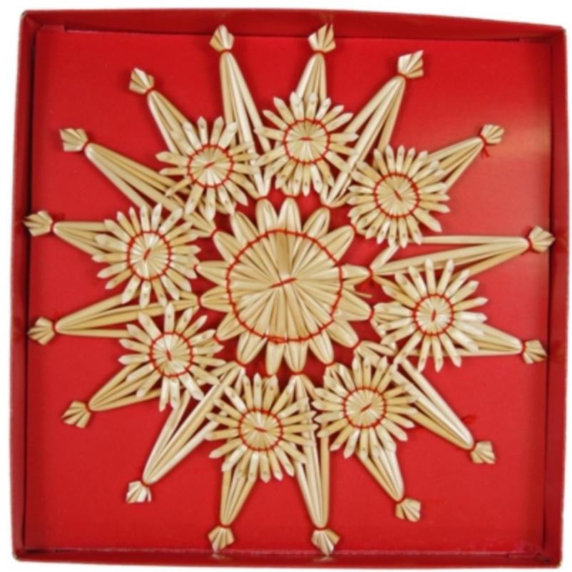 Large Scandinavian Straw Ornament