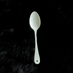 Japanese Enamel Dessert Spoon