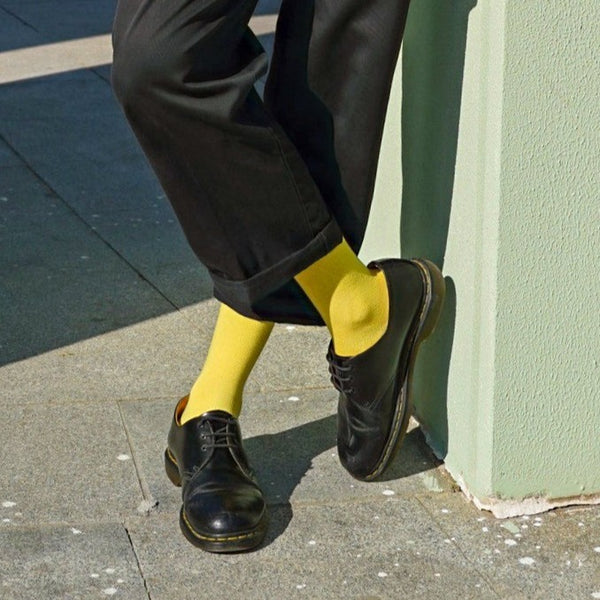 Organic Aegean Cotton Blend Socks in Various Colors