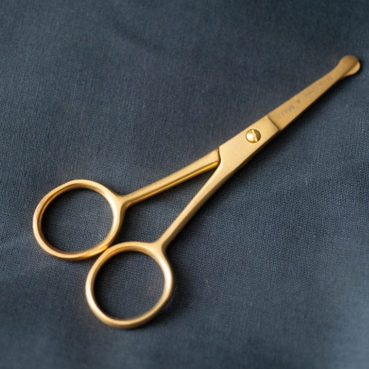 Short Blade Safety Gold Scissors - Rosebud Home Goods