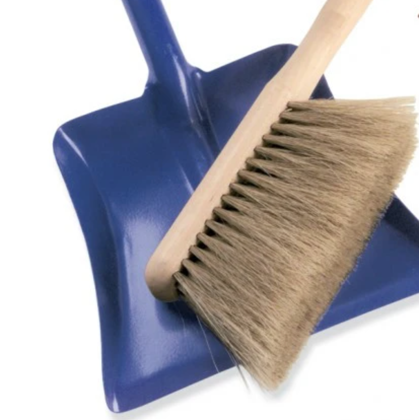 Children's dustpan & broom set - Rosebud Home Goods