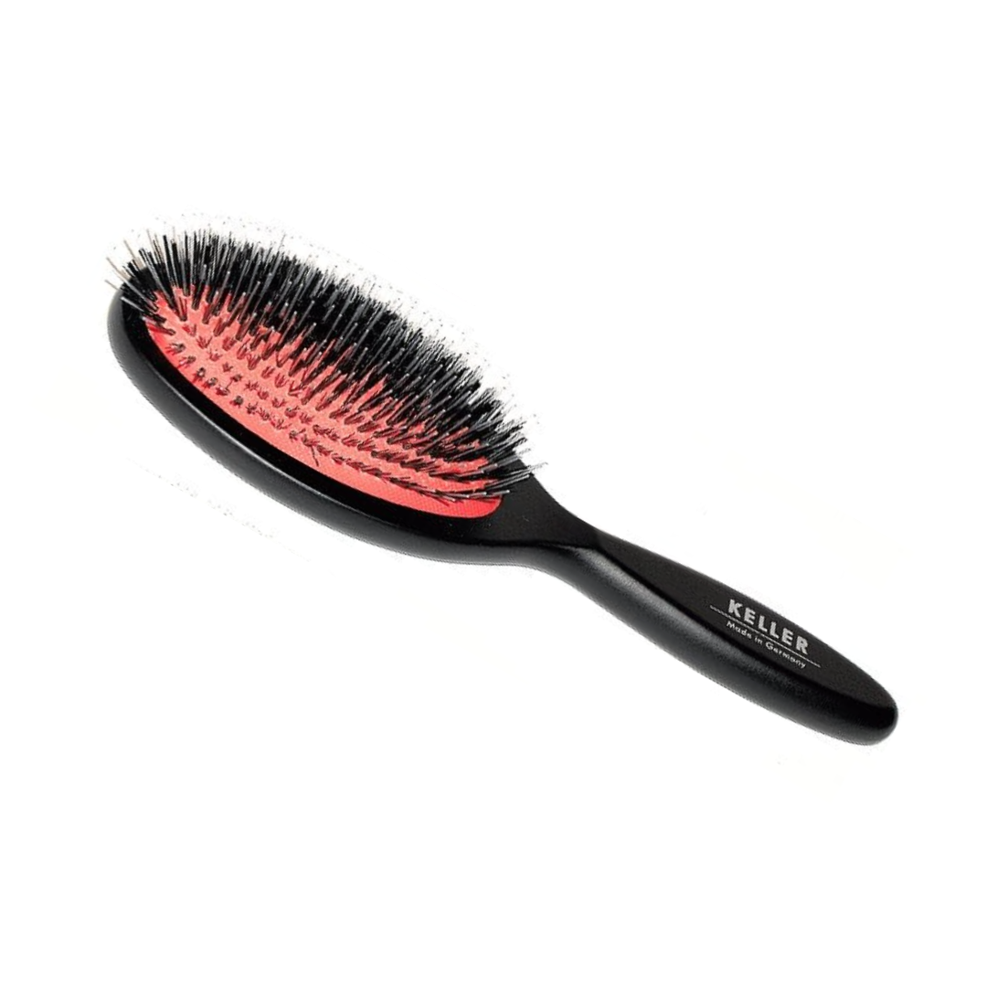 Cushion Brush w/ Boar Hair Bristles and Nylon Pins - Rosebud Home Goods
