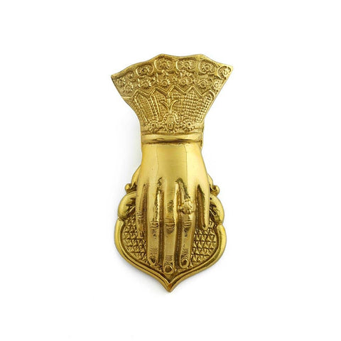 Brass Hand Clip Large: Gold