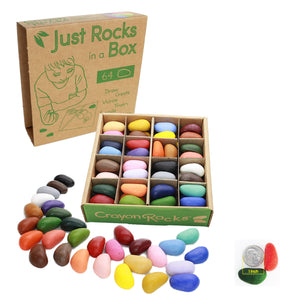 Crayon Rocks in a Box - 64 Crayons/32 Colors