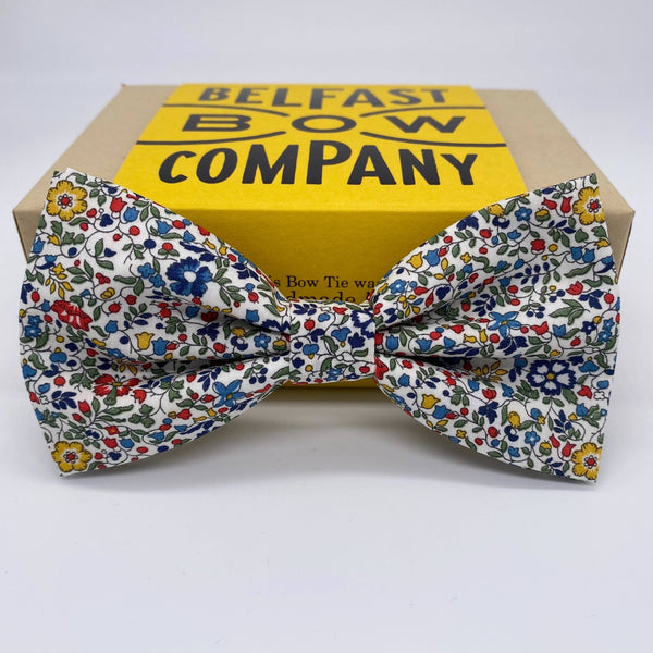 Liberty of London Bow Tie in Multi Ditsy Floral
