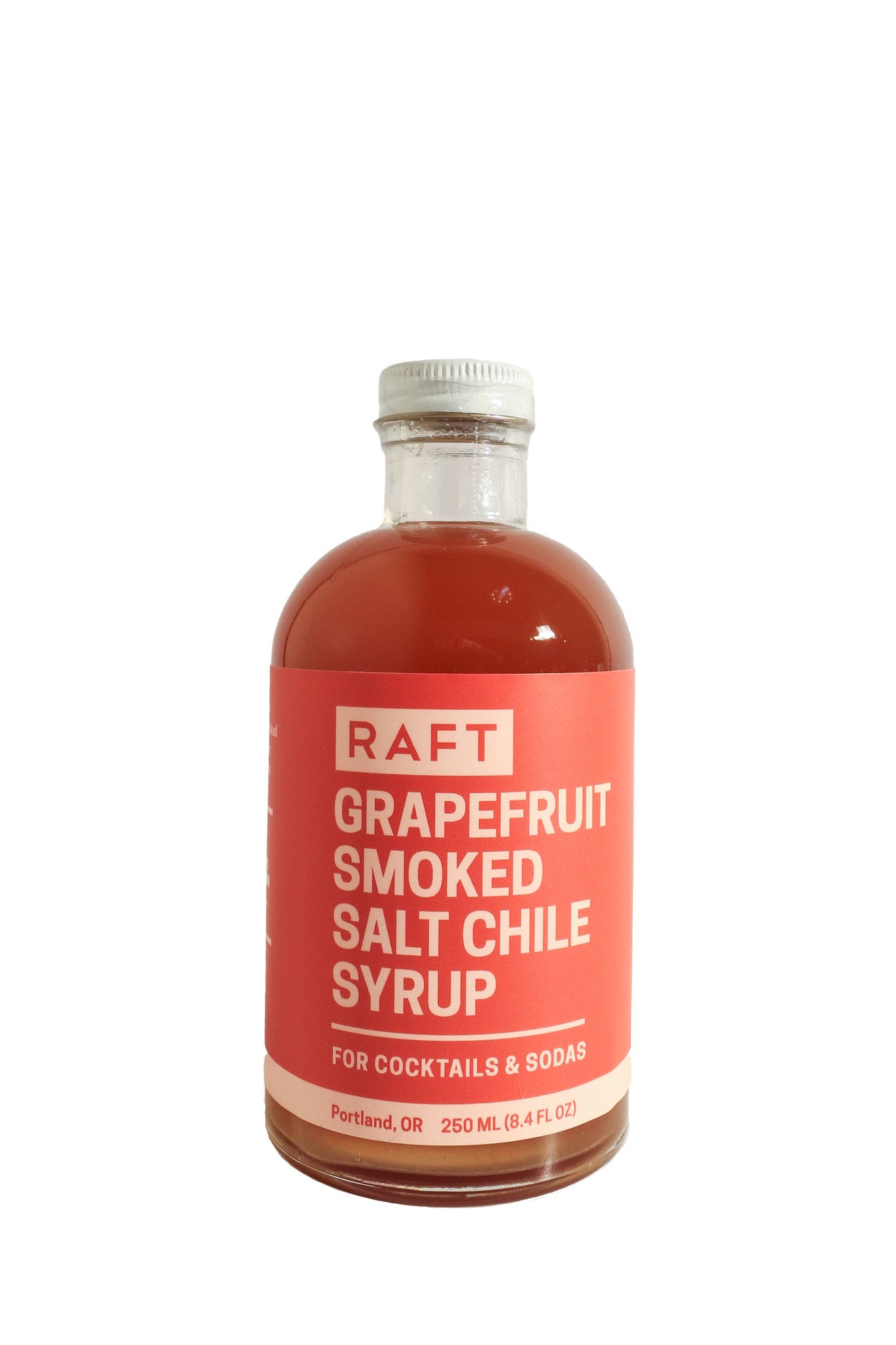 Grapefruit Chile and Smoked Salt Syrup