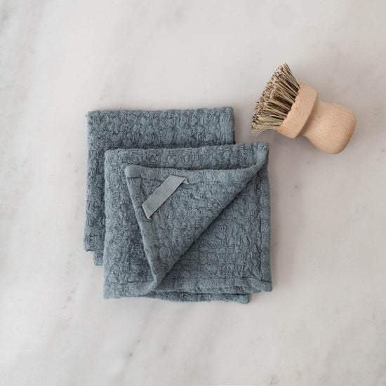 Blue Fog Linen Scrub Cloth