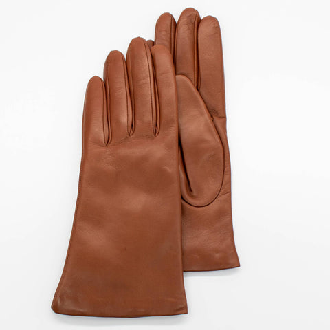 Leather Gloves With Cashmere Lining