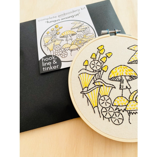 Fungus Among Us Embroidery Kit