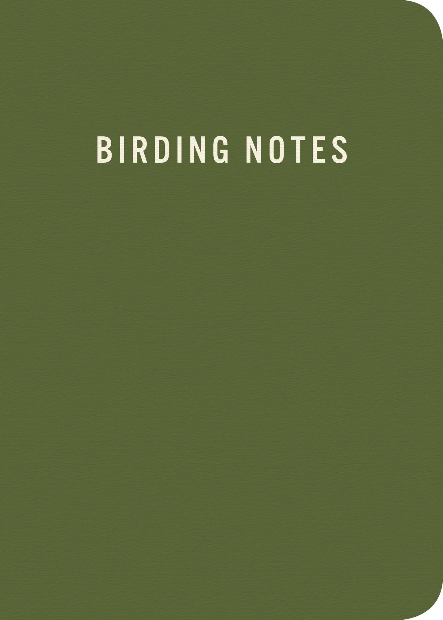 Birding Notes