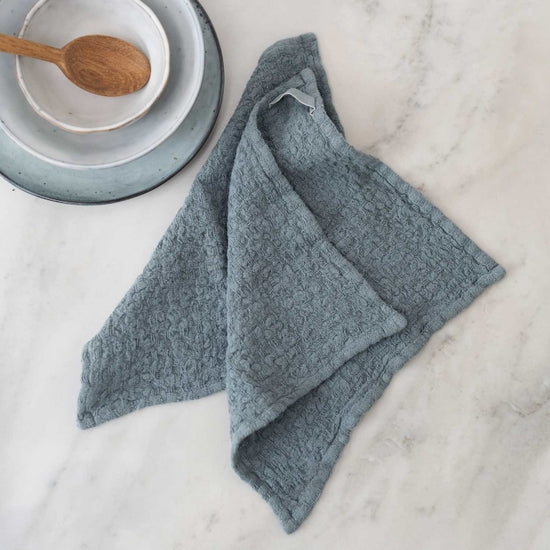 Blue Fog Linen Scrub Cloth