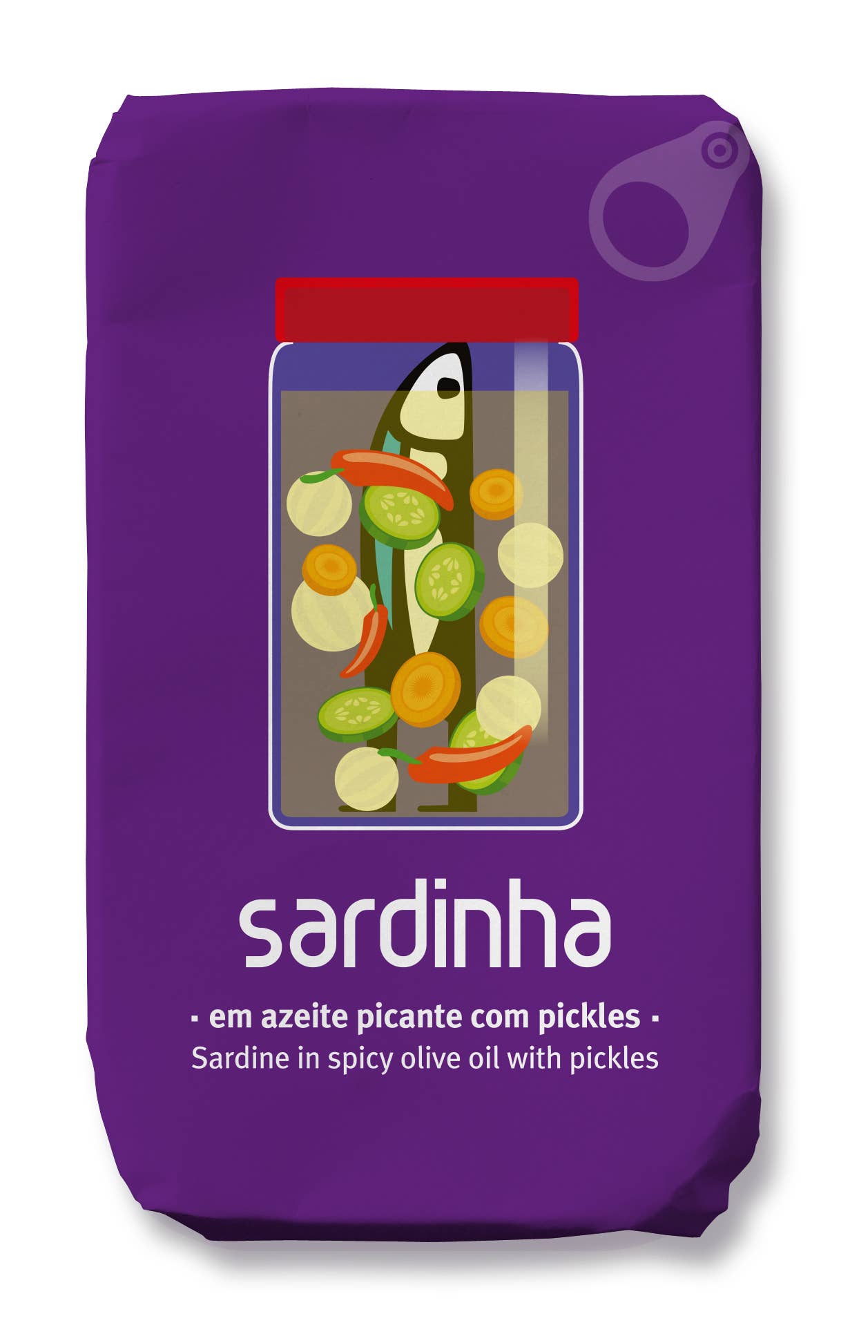 Sardines in Spicy Olive Oil and Pickles