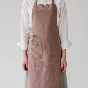 Ashes Of Roses Daily Linen Apron