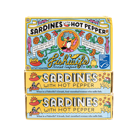 Sardines with Hot Pepper - Fishwife