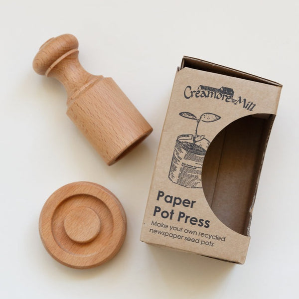 Paper Seed Pot Press